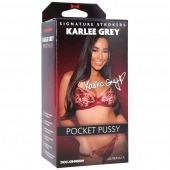 Мастурбатор-вагина Karlee Grey ULTRASKYN Pocket Pussy - Doc Johnson - в Новошахтинске купить с доставкой