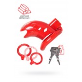 Красный мужской пояс верности из пластика - ToyFa - купить с доставкой в Новошахтинске