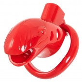 Красный мужской пояс верности из пластика - ToyFa - купить с доставкой в Новошахтинске