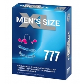 Стимулирующая насадка на пенис MEN SIZE 777 - Sitabella - в Новошахтинске купить с доставкой