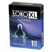 Стимулирующая насадка на пенис LOKO XL GIPPER - Sitabella - в Новошахтинске купить с доставкой