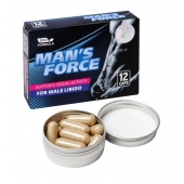 Пищевой концентрат для мужчин MANS FORCE  - 12 капсул - Sitabella - купить с доставкой в Новошахтинске