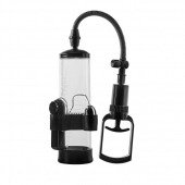 Прозрачная вакуумная помпа с вибрацией Vibrating Penis Pump - Dream Toys - в Новошахтинске купить с доставкой