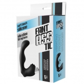 Черный вибромассажер простаты FantASStic Vibrating Prostate Massager - 11,3 см. - Dream Toys - в Новошахтинске купить с доставкой