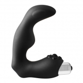 Черный вибромассажер простаты FantASStic Vibrating Prostate Massager - 11,3 см. - Dream Toys - в Новошахтинске купить с доставкой
