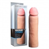 Телесная фаллическая насадка на пенис Magnum Xtender - 23 см. - Blush Novelties - в Новошахтинске купить с доставкой
