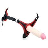 Пояс унисекс UNISEX Style с 2 насадками - LOVETOY (А-Полимер) - купить с доставкой в Новошахтинске