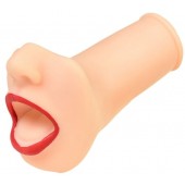 Мастурбатор-ротик с алыми губами - ToyFa - в Новошахтинске купить с доставкой