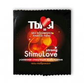 Разогревающий гель-лубрикант Stimulove Strong в одноразовой упаковке - 4 гр. - Биоритм - купить с доставкой в Новошахтинске