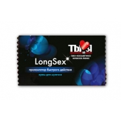 Пролонгирующий крем LongSex в одноразовой упаковке - 1,5 гр. - Биоритм - купить с доставкой в Новошахтинске