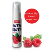 Гель-смазка Tutti-frutti с малиновым вкусом - 30 гр. - Биоритм - купить с доставкой в Новошахтинске