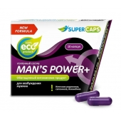 Возбуждающее средство для мужчин Mans Power plus - 10 капсул (0,35 гр.) +1 в подарок - SuperCaps - купить с доставкой в Новошахтинске