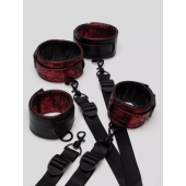 Изысканный набор фиксаций на кровати Reversible Under Mattress Restraint Set - Fifty Shades of Grey - купить с доставкой в Новошахтинске