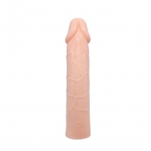 Удлиняющая насадка на пенис Deep Love - 21,5 см. - Baile - в Новошахтинске купить с доставкой