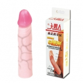 Удлиняющая насадка на пенис Deep Love - 21,5 см. - Baile - в Новошахтинске купить с доставкой