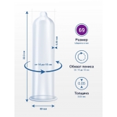 Презервативы MY.SIZE размер 69 - 3 шт. - My.Size - купить с доставкой в Новошахтинске