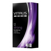 Презервативы с утолщённой стенкой VITALIS PREMIUM strong - 12 шт. - Vitalis - купить с доставкой в Новошахтинске