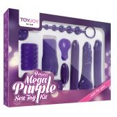 Эротический набор Toy Joy Mega Purple - Toy Joy - купить с доставкой в Новошахтинске