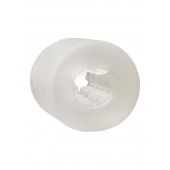 Прозрачный мастурбатор HELPING HEAD - Doc Johnson - в Новошахтинске купить с доставкой