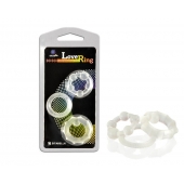 Набор из 3 прозрачных эластичных эрекционных колец - Sitabella - в Новошахтинске купить с доставкой