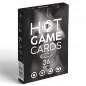 Игральные карты HOT GAME CARDS НУАР - 36 шт. - Сима-Ленд - купить с доставкой в Новошахтинске