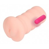 Телесный вибромастурбатор-вагина Gloria Auto - KOKOS - в Новошахтинске купить с доставкой