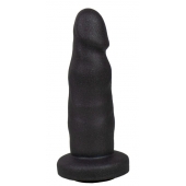 Черная реалистичная насадка-фаллоимитатор с головкой - 13 см. - LOVETOY (А-Полимер) - купить с доставкой в Новошахтинске