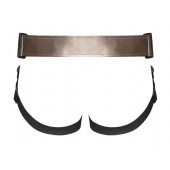 Бронзовый пояс для насадок Curious Harness - Strap-on-me - купить с доставкой в Новошахтинске