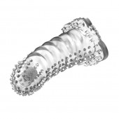 Насадка-удлинитель с пупырышками, усиками и вибропулькой - Baile - в Новошахтинске купить с доставкой