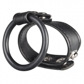 Двойное кольцо выносливости на пенис DUAL STAMINA RING - BlueLine - в Новошахтинске купить с доставкой