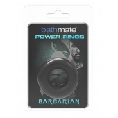 Чёрное эрекционное кольцо Barbarian - Bathmate - в Новошахтинске купить с доставкой
