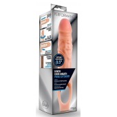 Телесная насадка на пенис 9 Inch Cock Sheath Extender - 22,2 см. - Blush Novelties - в Новошахтинске купить с доставкой