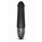 Черный вибратор с электростимуляцией Real Deal Neal - 16,5 см. - MyStim - купить с доставкой в Новошахтинске