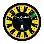 Настольная игра-рулетка Sex Roulette Kiss - Tease&Please - купить с доставкой в Новошахтинске