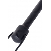 Чёрный стек с фигуркой леопарда на наконечнике - 21 см. - ToyFa - купить с доставкой в Новошахтинске