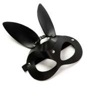 Черная маска  Зайка  с длинными ушками - Crazy Handmade - купить с доставкой в Новошахтинске