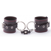 Оригинальный БДСМ-комплект для фиксации шеи и рук - Crazy Handmade - купить с доставкой в Новошахтинске