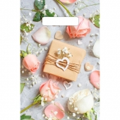 Полиэтиленовый пакет  Подарочек  с вырубной усиленной ручкой - 20 х 30 см. - Сима-Ленд - купить с доставкой в Новошахтинске