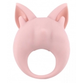 Нежно-розовое перезаряжаемое эрекционное кольцо Kitten Kiki - Lola Games - в Новошахтинске купить с доставкой