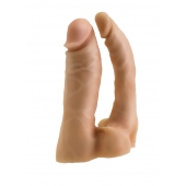 Двойная насадка для страпона Харнесс - 15 см. - LOVETOY (А-Полимер) - купить с доставкой в Новошахтинске