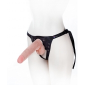 Фаллоимитатор на поясе Harness - 22,5 см. - LOVETOY (А-Полимер) - купить с доставкой в Новошахтинске