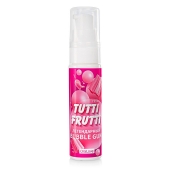 Интимный гель на водной основе Tutti-Frutti Bubble Gum - 30 гр. - Биоритм - купить с доставкой в Новошахтинске