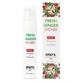 Возбуждающий гель Fresh Ginger Lychee Arousal Gel - 15 мл. - Exsens - купить с доставкой в Новошахтинске