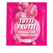 Пробник гель-смазки Tutti-frutti со вкусом бабл-гам - 4 гр. - Биоритм - купить с доставкой в Новошахтинске