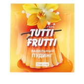 Пробник гель-смазки Tutti-frutti со вкусом ванильного пудинга - 4 гр. - Биоритм - купить с доставкой в Новошахтинске