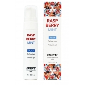 Возбуждающий гель Raspberry Mint с ароматом малины и мяты - 15 мл. - Exsens - купить с доставкой в Новошахтинске