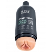 Телесный мастурбатор-вагина Shower Therapy Milk Me Honey - Pipedream - в Новошахтинске купить с доставкой