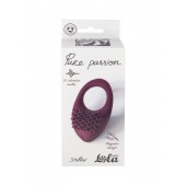 Бордовое перезаряжаемое эрекционное виброкольцо Stellar - Lola Games - в Новошахтинске купить с доставкой