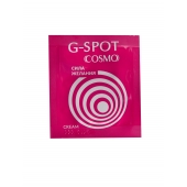 Стимулирующий интимный крем для женщин Cosmo G-spot - 2 гр. - Биоритм - купить с доставкой в Новошахтинске