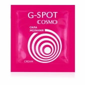 Стимулирующий интимный крем для женщин Cosmo G-spot - 2 гр. - Биоритм - купить с доставкой в Новошахтинске